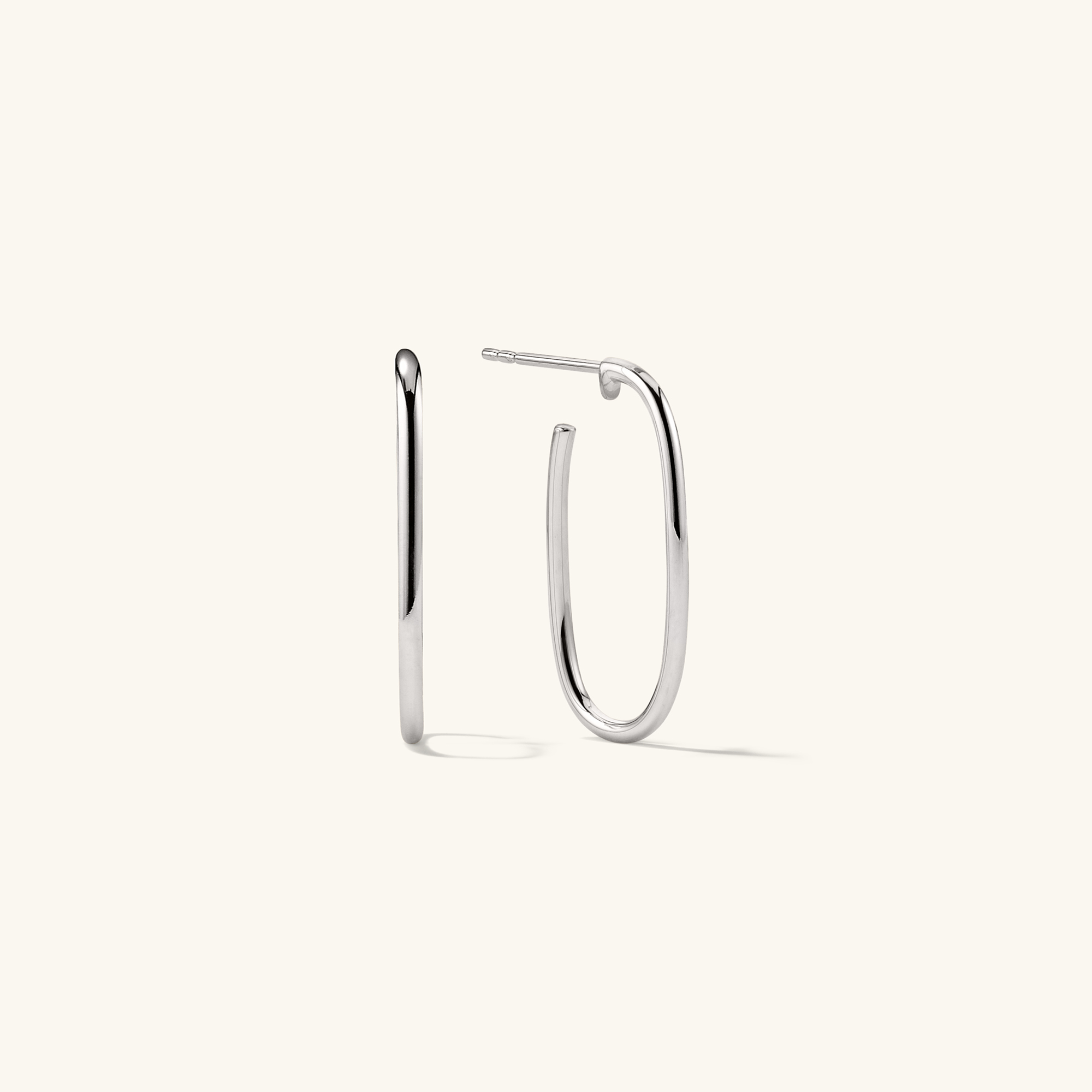 Paperclip Large Hoops from Mejuri
