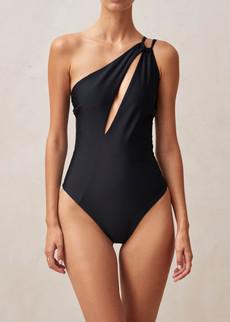 Martinique Black Swimsuit via Alohas